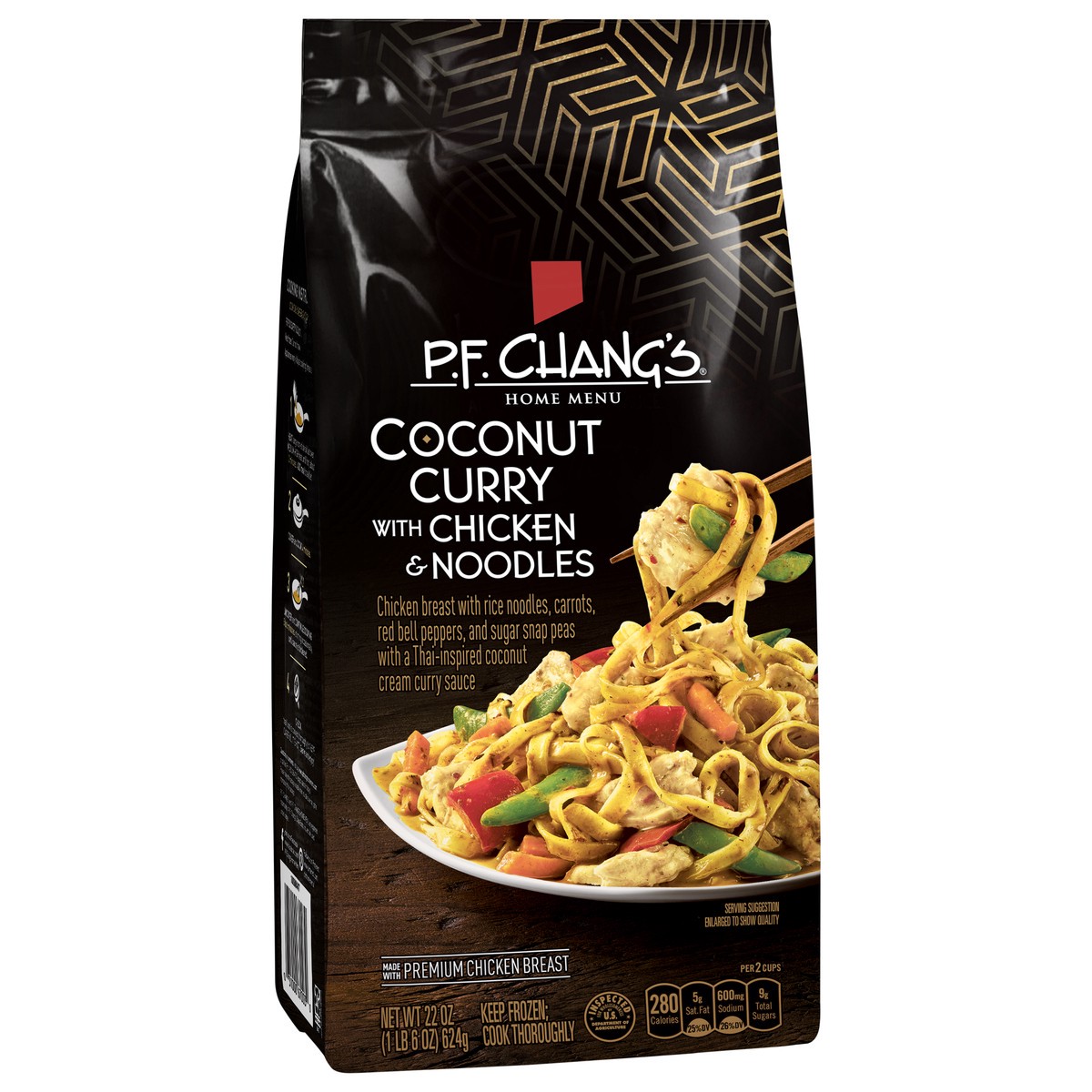 slide 8 of 10, P.F. Chang's Home Menu Coconut Curry with Chicken & Noodles 22 oz, 22 oz