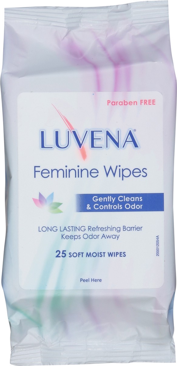 slide 7 of 13, Luvena Feminine Wipes 25 ea, 25 ct