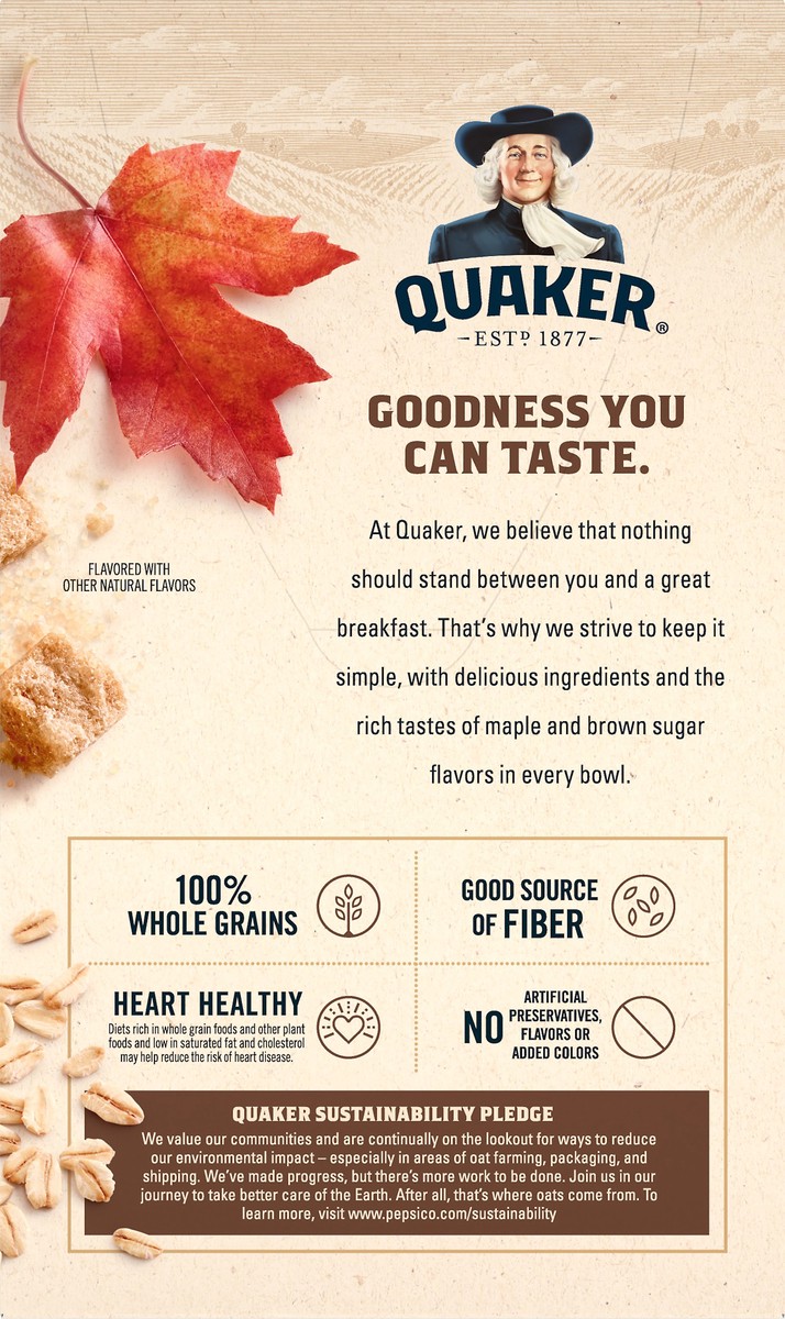 slide 4 of 5, Quaker Instant Oatmeal, 10 ct