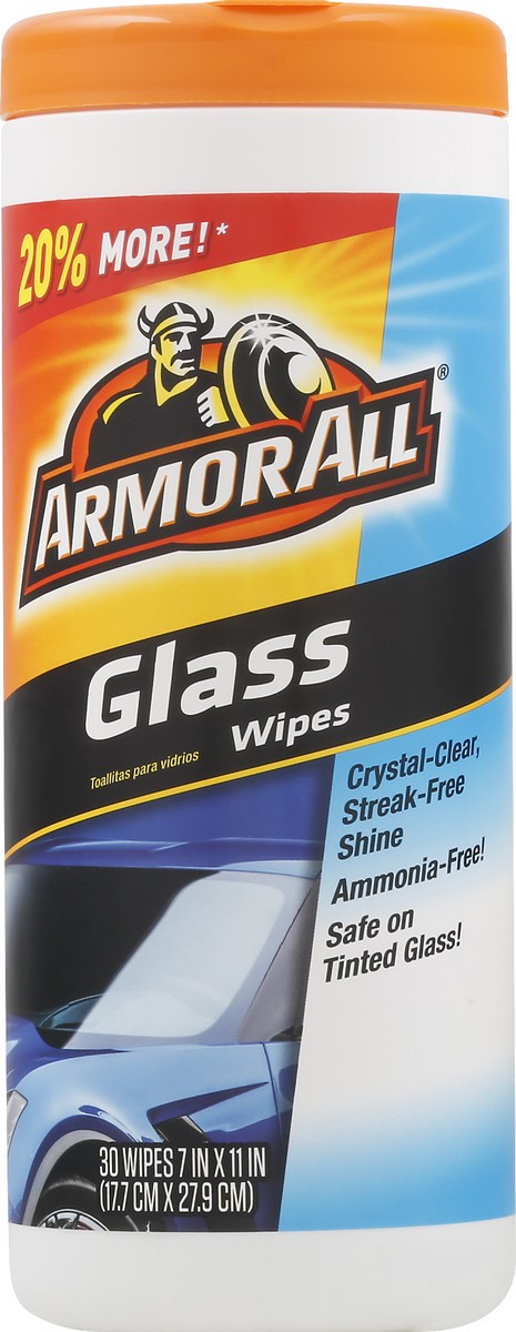 slide 2 of 7, Armor All Glass Wipes (30 Count), 1 ct