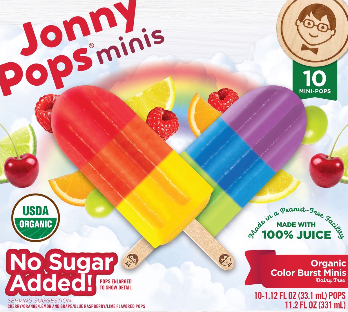 slide 12 of 12, Jonny Pop- Mini Ice Pop, 11.2 oz