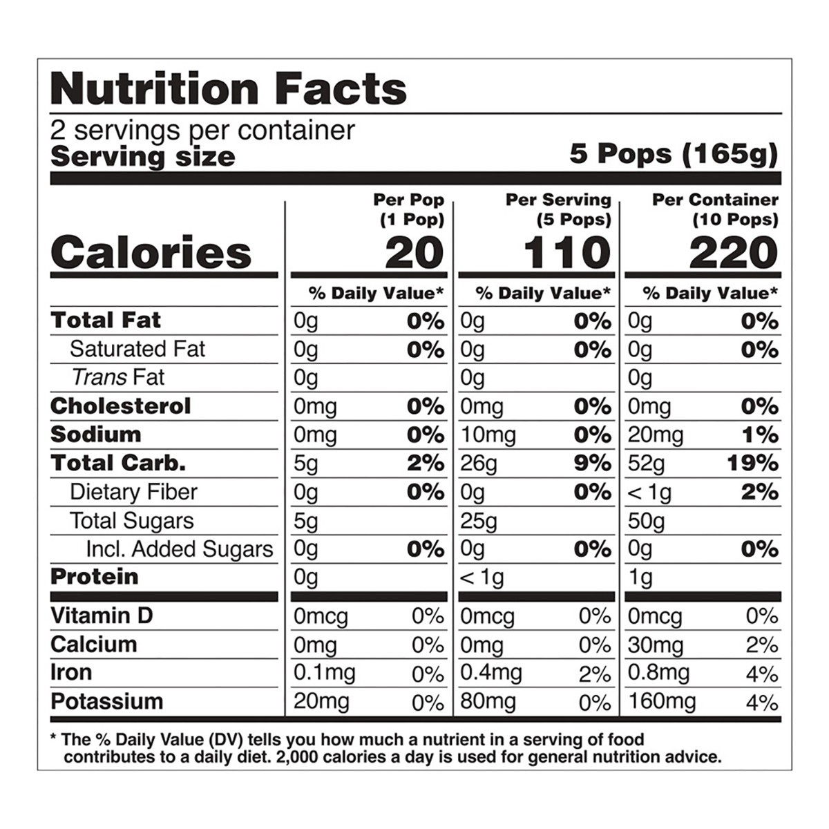 slide 4 of 12, Jonny Pop- Mini Ice Pop, 11.2 oz