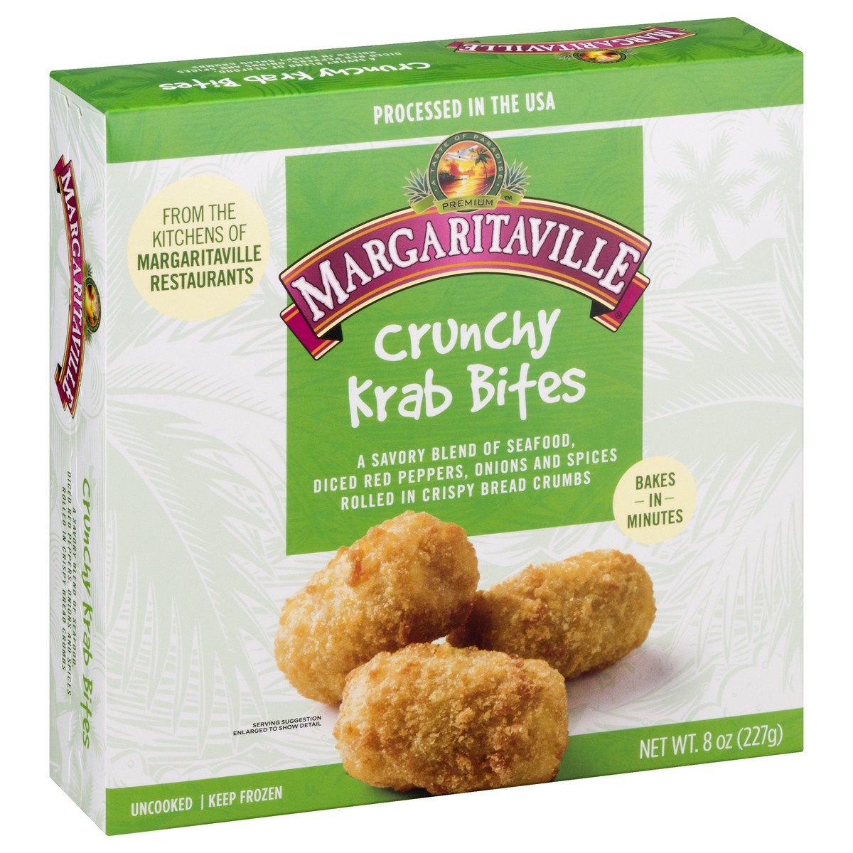 slide 9 of 13, Margaritaville Krab Bites, 12/8 oz
