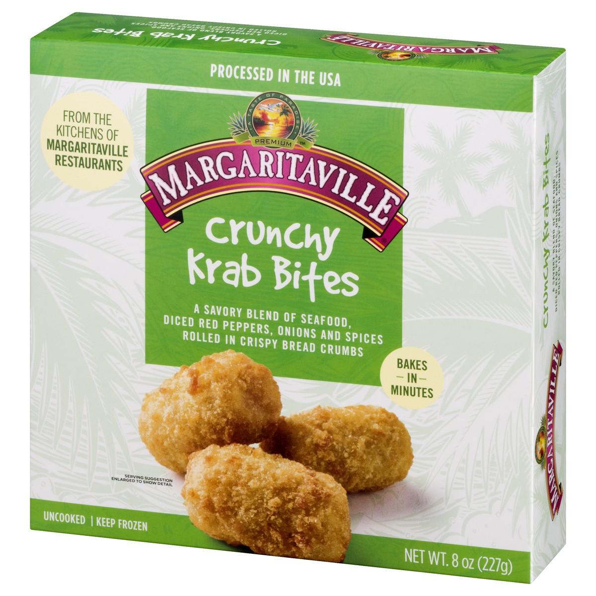 slide 10 of 13, Margaritaville Krab Bites, 12/8 oz