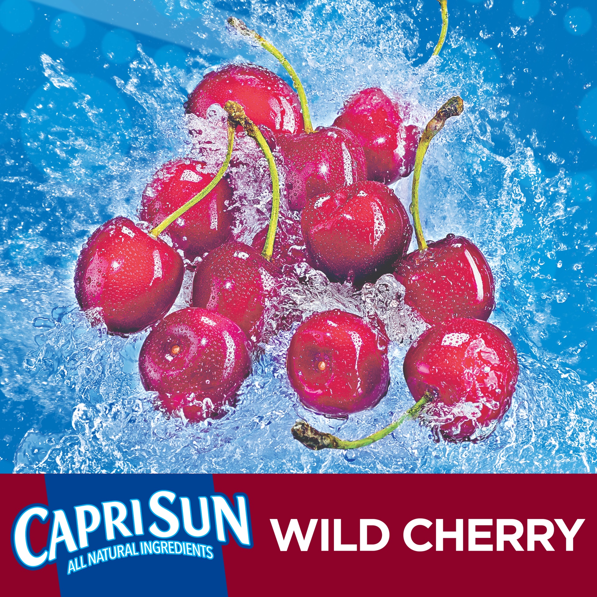 Capri Sun Wild Cherry Naturally Flavored Juice Drink Blend 30 ct; 6 fl oz