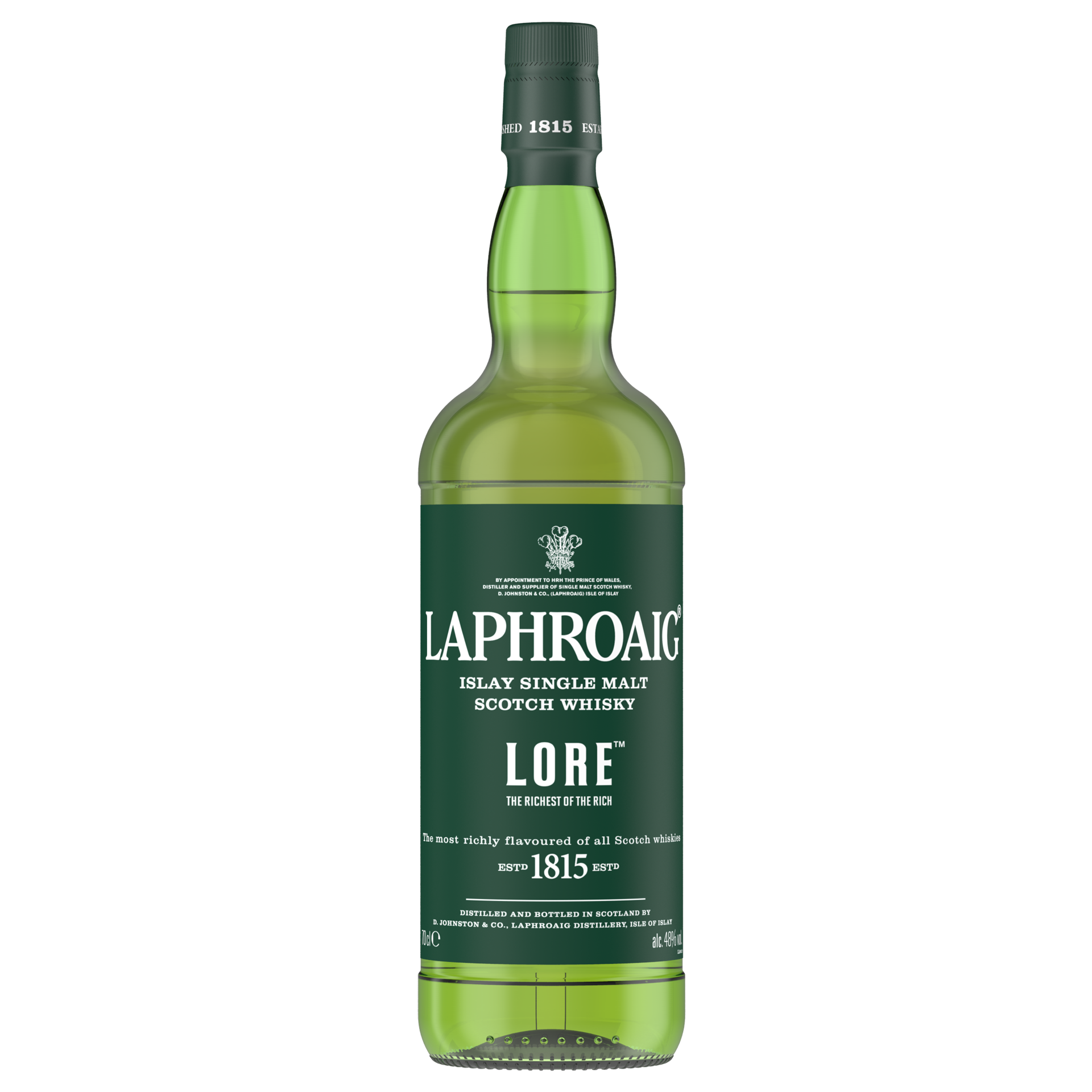 slide 2 of 2, Laphroaig Lore Islay Single Malt Scotch Whiskey, 750 ml