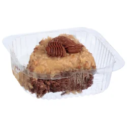 German Chocolate Cake Slice