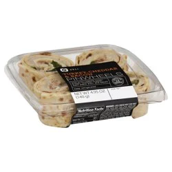Publix Deli Pinwheels, Turkey, Cheddar & Bacon