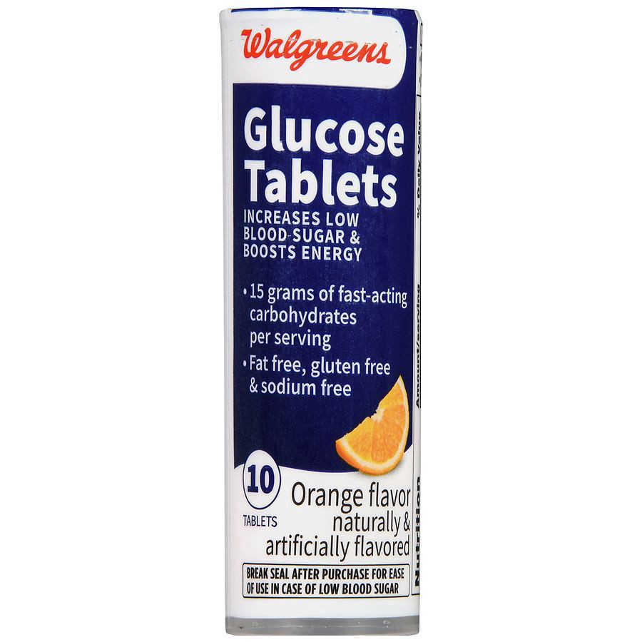 slide 2 of 5, Walgreens Glucose Tablets Orange, 10 ct