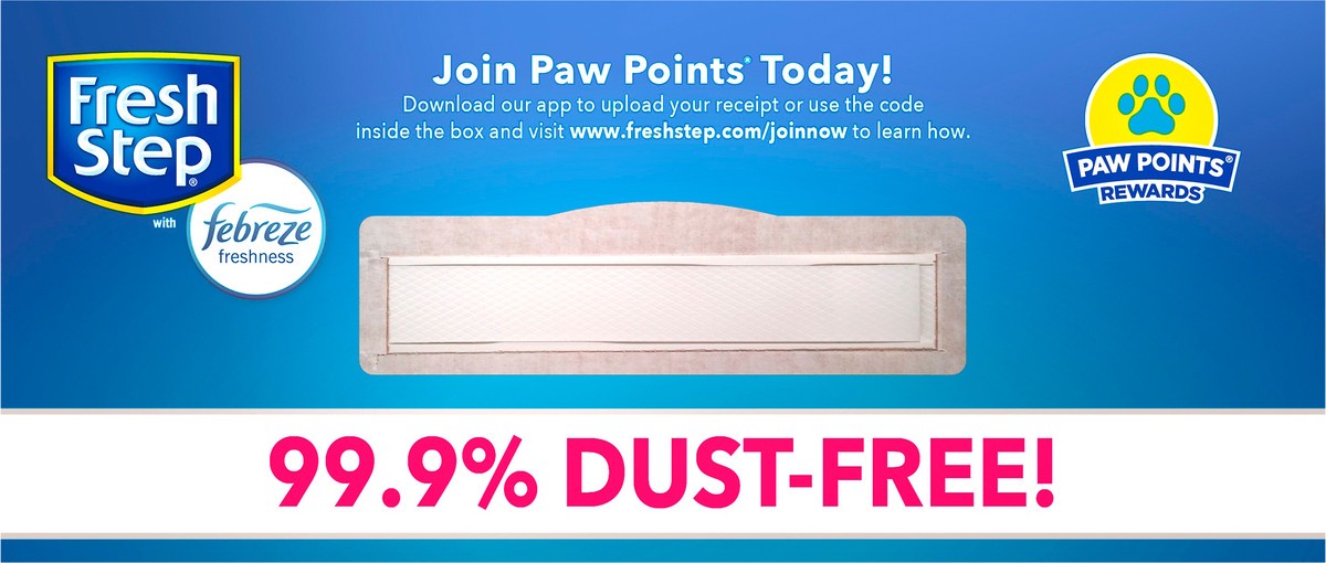 slide 3 of 9, Fresh Step Febreze With Refreshing Gain Scent Clumping Cat Litter, 25 lb