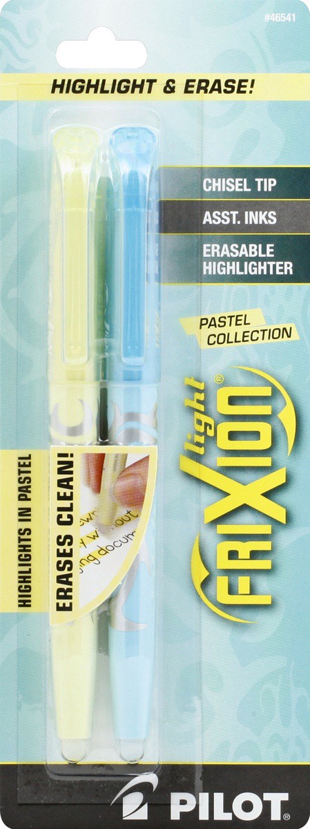 slide 4 of 7, Pilot Erasable Highlighter Pastel Collection, 2 ct