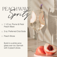 slide 7 of 19, Plume & Petal White Peach 750Ml, 750 ml