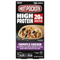 Hot Pockets NESTLE HOT POCKETS Frozen Snack Protein Chicken 6.75oz Box