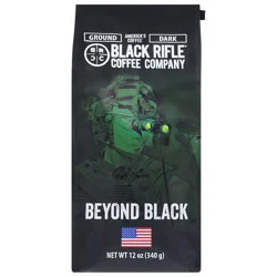Black Rifle Beyond Black Dark Ground Coffee - 12 oz