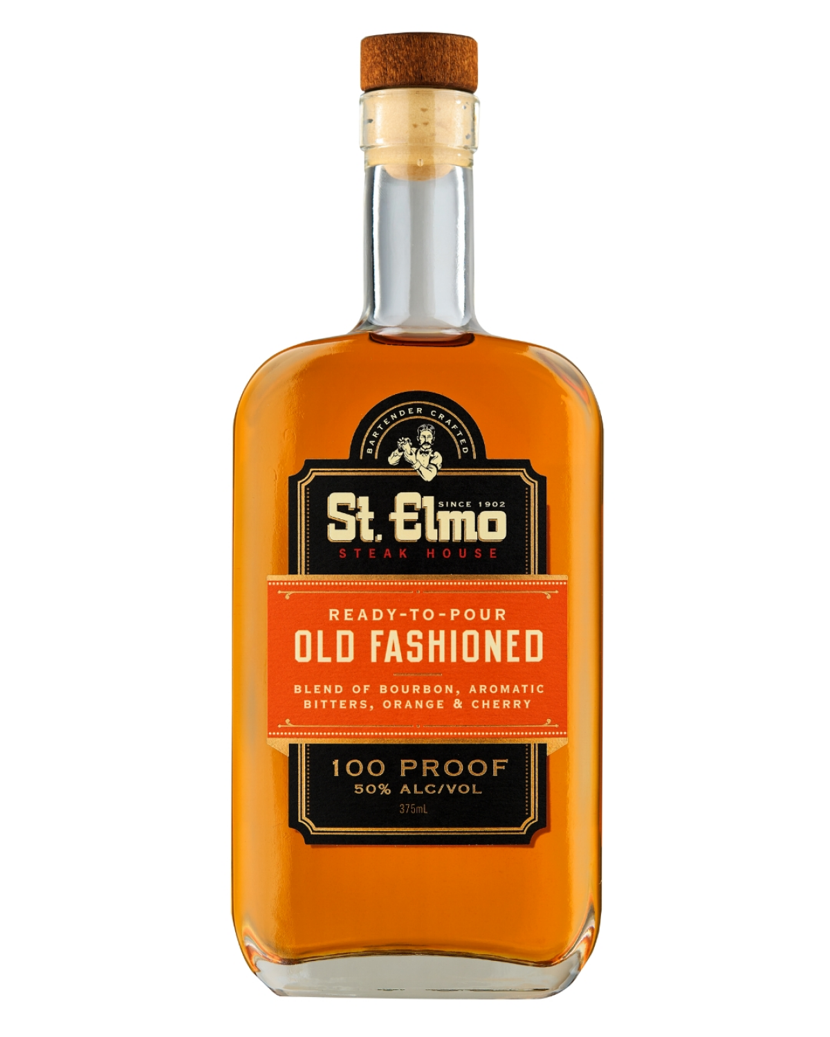 slide 1 of 1, St Elmo Old Fashioned, 375 ml