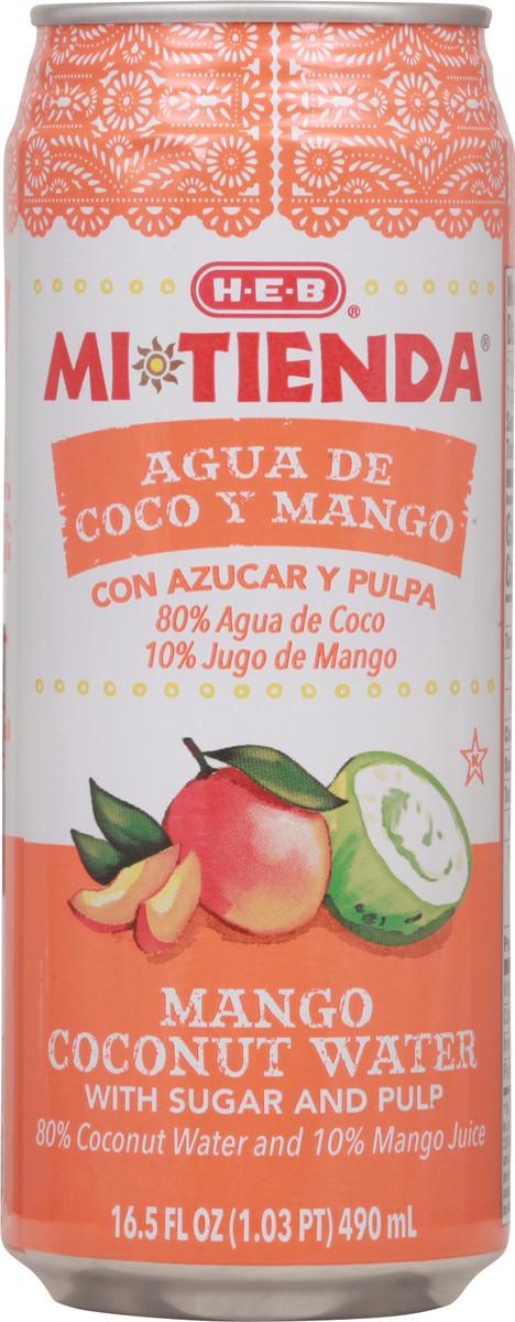 slide 1 of 12, Mi Tienda Mango Coconut Water with Pulp - 16.5 oz, 16.5 oz