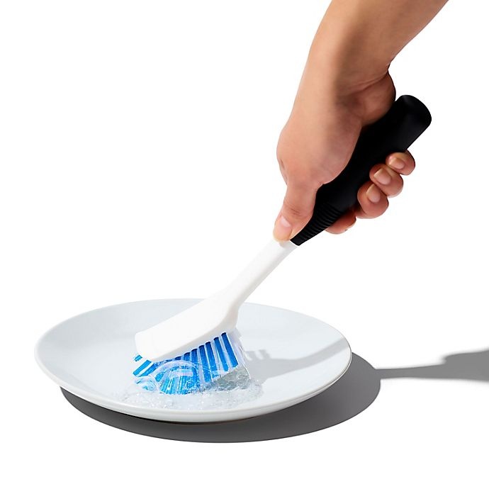 slide 2 of 8, OXO Good Grips Dish Brush, 11 in x 3 in x 1 in