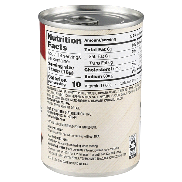 Meijer Hot Dog Chili Sauce 10 oz Shipt