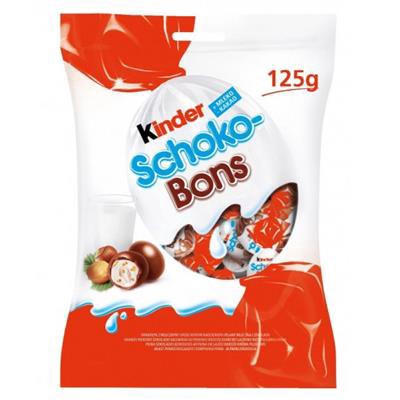 slide 1 of 1, Ferrero Rocher Kinder Schoko Bons, 125 gram