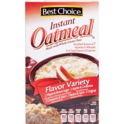 Best Choice Instant Oatmeal Variety Pack