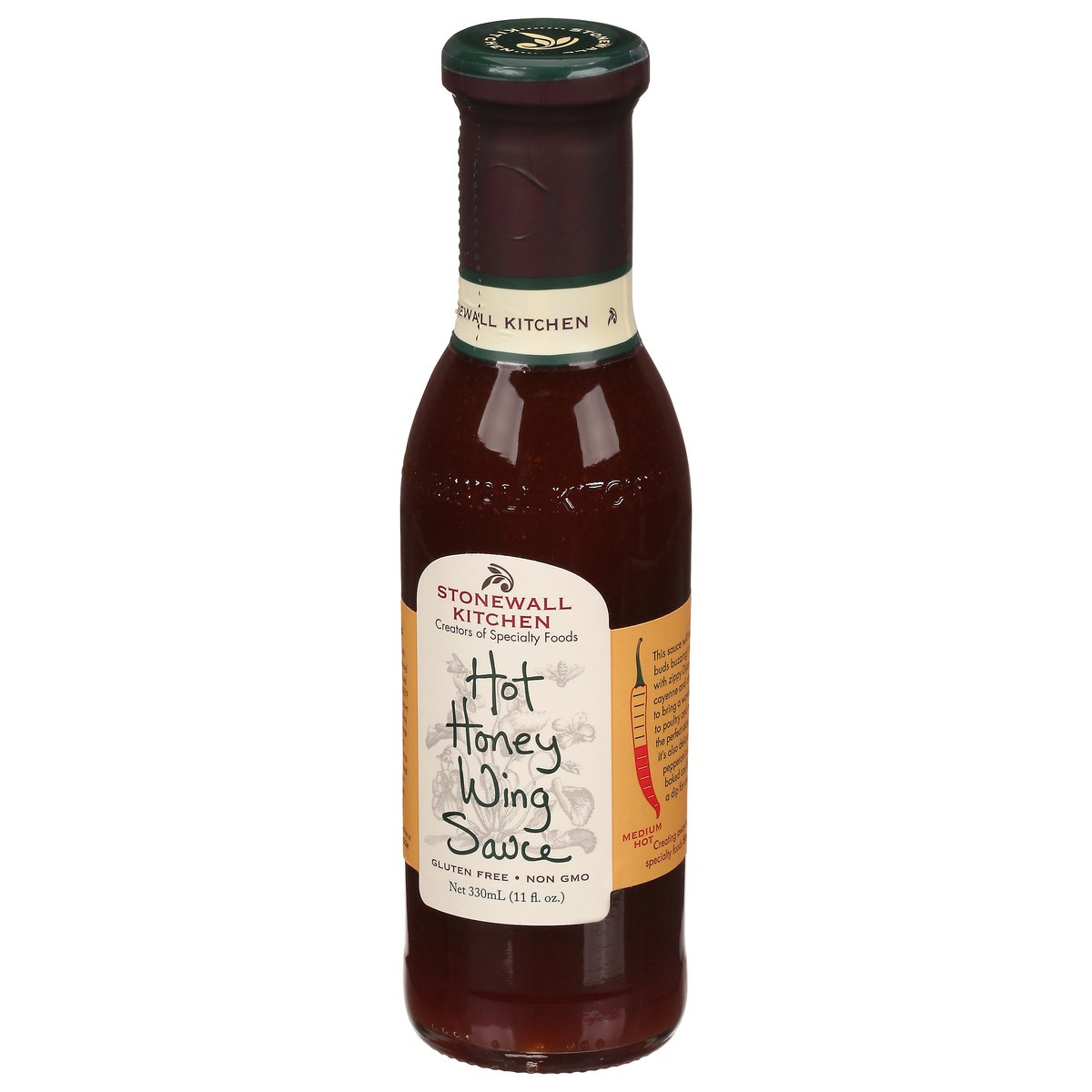 slide 3 of 9, Stonewall Kitchen Hot Honey Wing Sauce, 11 oz