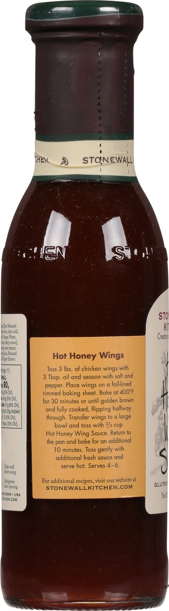 slide 4 of 9, Stonewall Kitchen Hot Honey Wing Sauce, 11 oz
