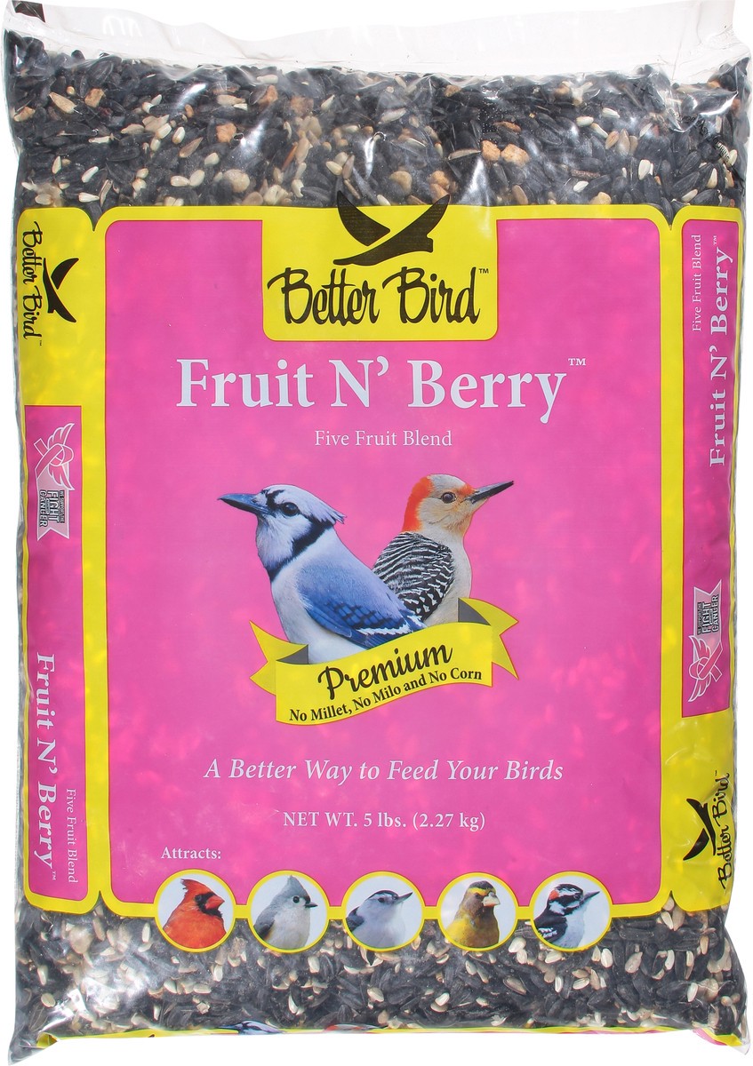 slide 8 of 14, Better Bird Fruit N' Berry Premium Bird Food 5 lb, 5 lb