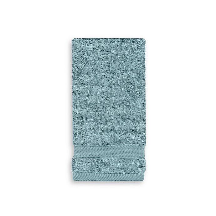 slide 1 of 3, Wamsutta Hygro Duet Fingertip Towel - Cameo Blue, 1 ct