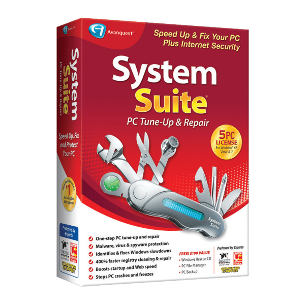 slide 1 of 1, Avanquest System Suite 12 Professional, Traditional Disc, 1 ct