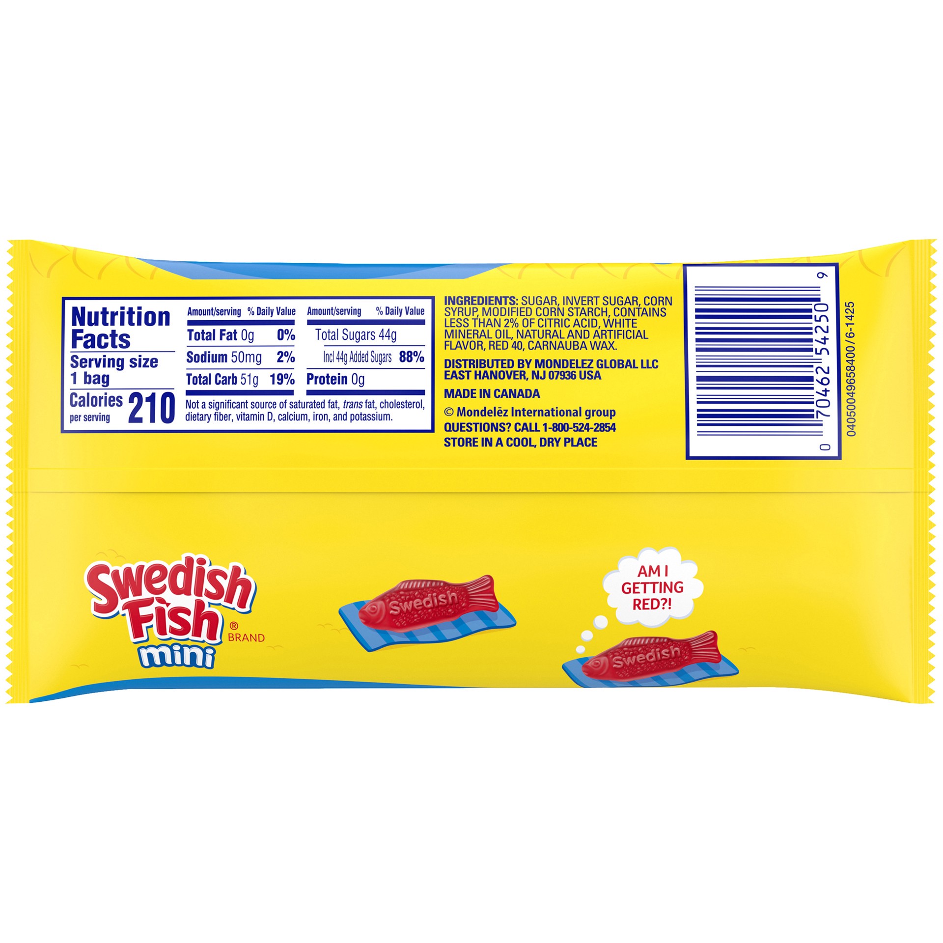 slide 3 of 5, SWEDISH FISH Mini Soft & Chewy Candy, 2 oz, 2 oz