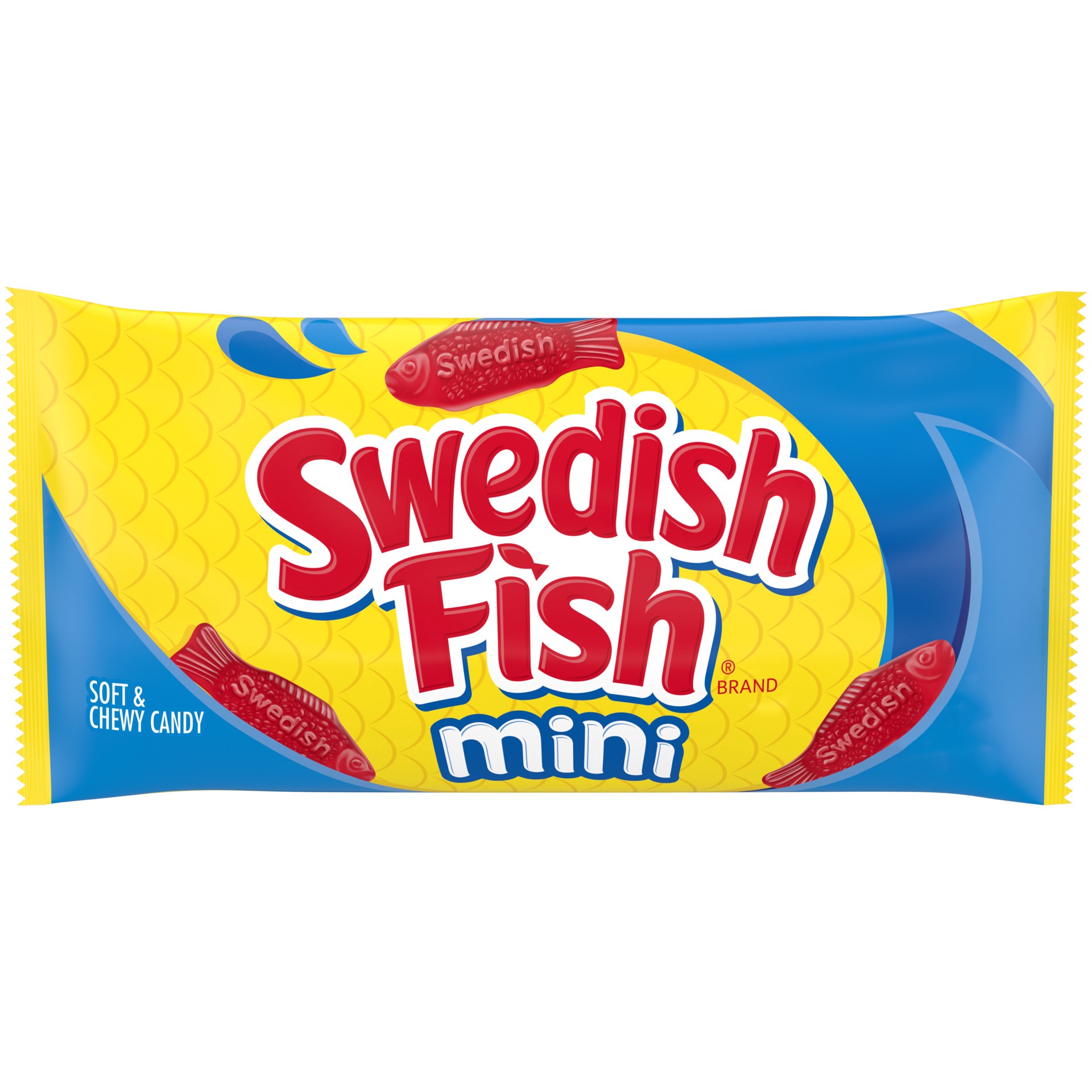 slide 1 of 5, SWEDISH FISH Mini Soft & Chewy Candy, 2 oz, 2 oz