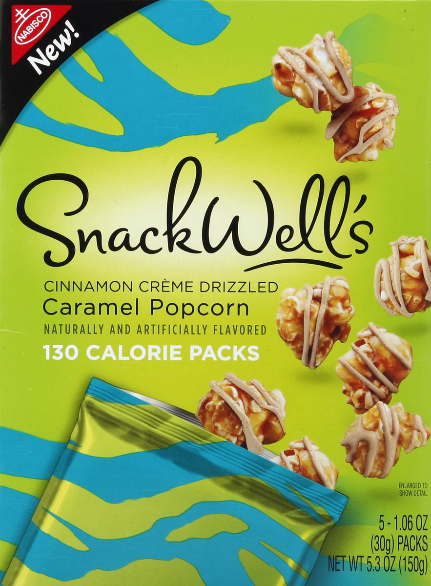 slide 4 of 6, SnackWell's Caramel Popcorn 5 ea, 5 ct