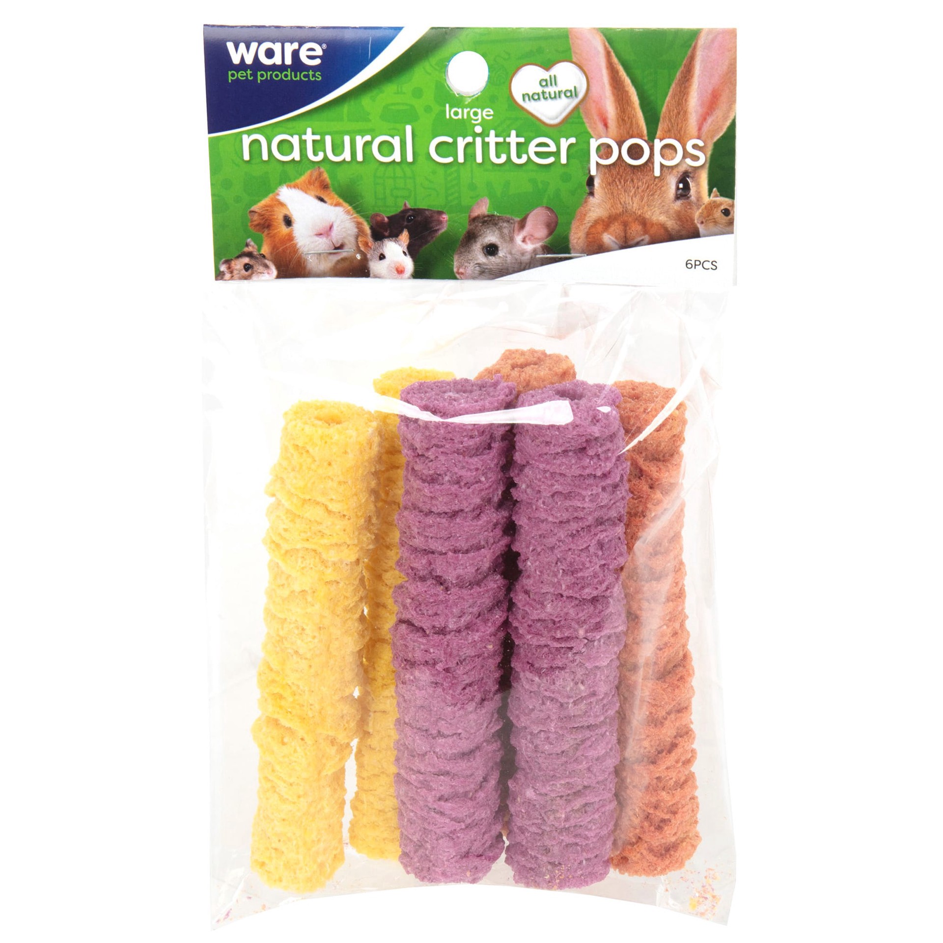 slide 1 of 1, Wre-Natural Critter Pops-Lg, 1 ct