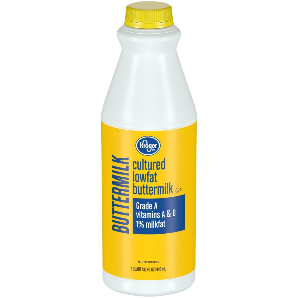 slide 4 of 5, Kroger Cultured Low Fat Buttermilk, 1 qt