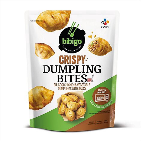 slide 1 of 1, Bibigo Crispy Dumpling Bites Chicken Bulgogi, 7.7 Oz - 7.7 OZ, 7.7 oz