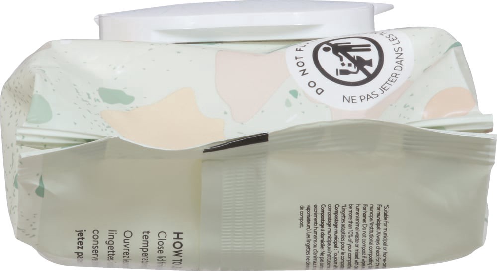 slide 3 of 6, The Honest Co. Honest Co All Natural Cloth Wipes, 60 ct