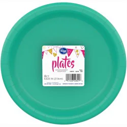 Kroger Entertainment Essentials Paper Plates Teal