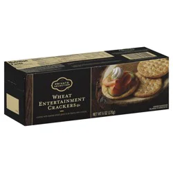 Private Selection Wheat Entertainment Crackers - 6 oz