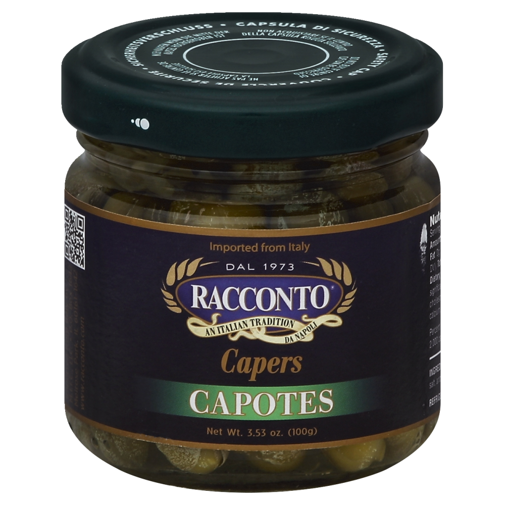 slide 1 of 1, Racconto Capers, 3.53 oz