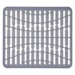 OXO 11.3" x 12.8" Silicone Sink Mat Gray