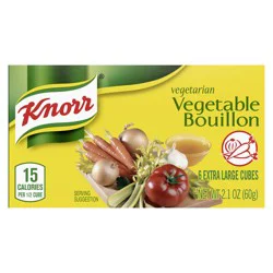 Knorr 6 count 2.1 oz Bouillon Cubes Vegetable