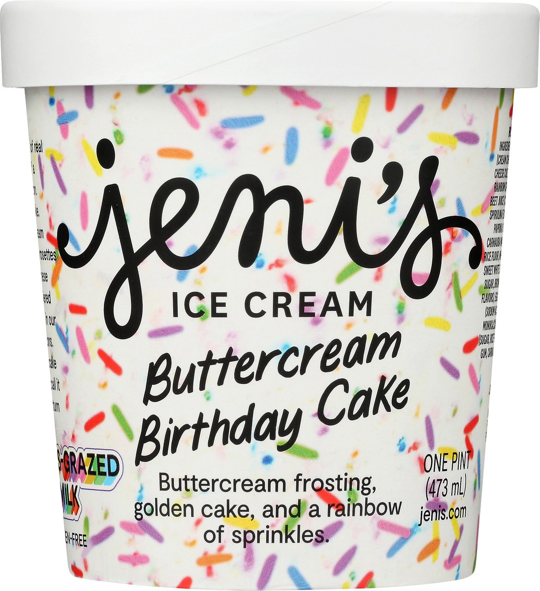 slide 6 of 9, Jeni's Birthday Cake Buttercream Ice Cream 1 pt, 1 pint