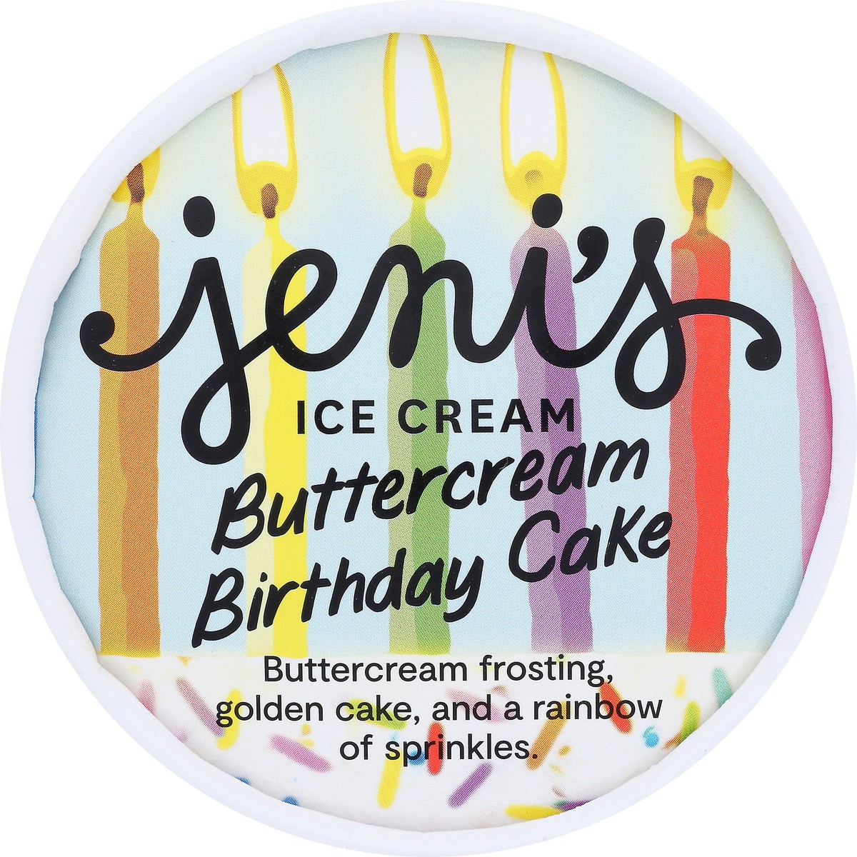 slide 3 of 9, Jeni's Birthday Cake Buttercream Ice Cream 1 pt, 1 pint