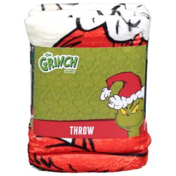 Fra Grinch Fleece Throw Blanket - Ea