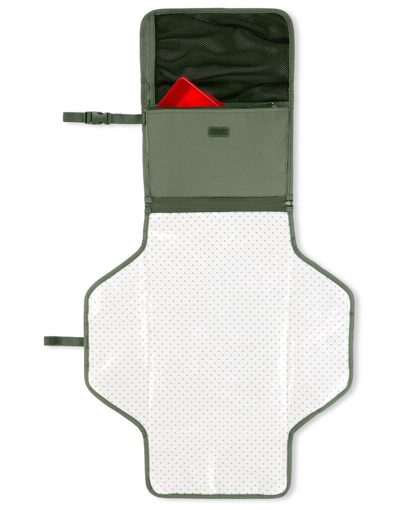 slide 4 of 6, Skiphop Pronto Signature Changing Station - Sage Sage NS, 1 ct