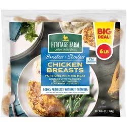 Heritage Farm Boneless Skinless Chicken Breasts Big Deal!