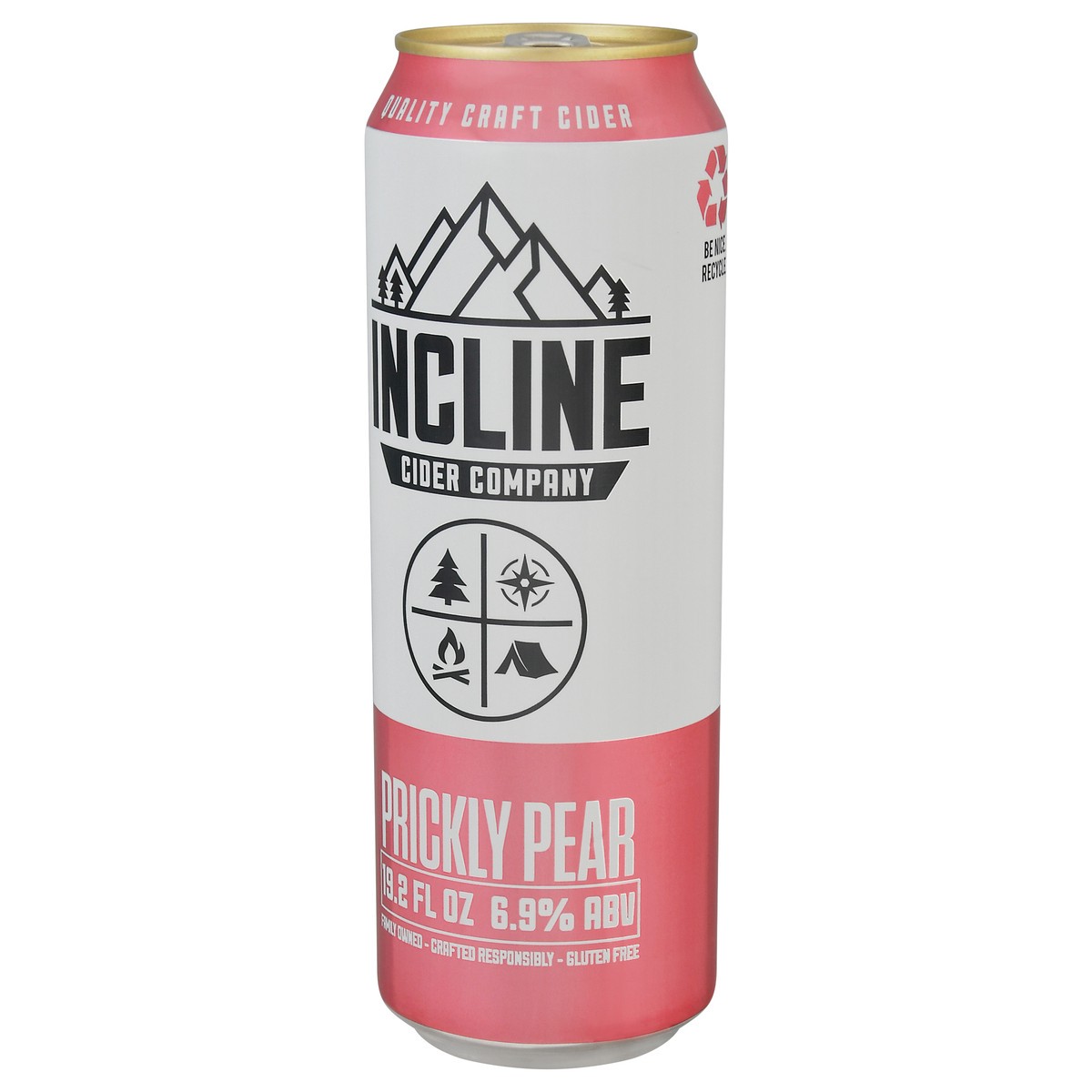 slide 2 of 9, Incline Cider Company Prickly Pear Beer 19.2 fl oz, 19.2 fl oz