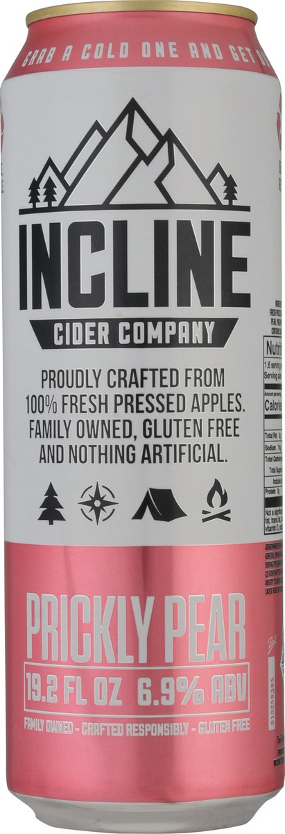 slide 3 of 9, Incline Cider Company Prickly Pear Beer 19.2 fl oz, 19.2 fl oz