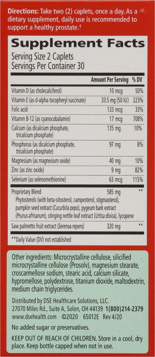 slide 3 of 9, Urinozinc Prostate Formula, 60 ct