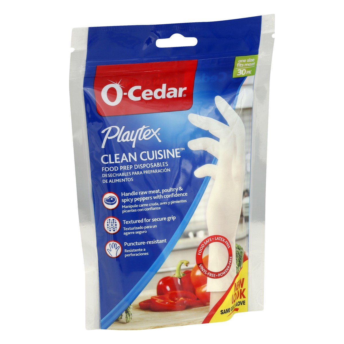 slide 2 of 9, O-Cedar O Cedar Gloves, Clean Cuisine, 30 Pack, 30 ct